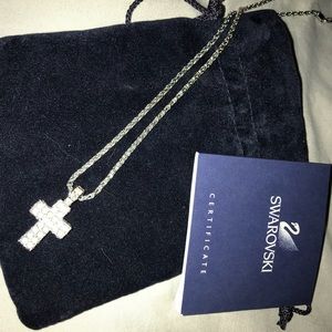 Swavorski Crystal Cross Necklace